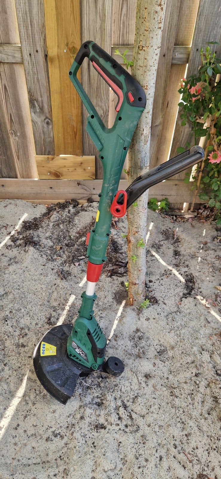 Parkside Grastrimmer - Elektrisch, Gebruikt, Tuin en Terras, Grastrimmers, Ophalen, Gebruikt, Accu, Parkside