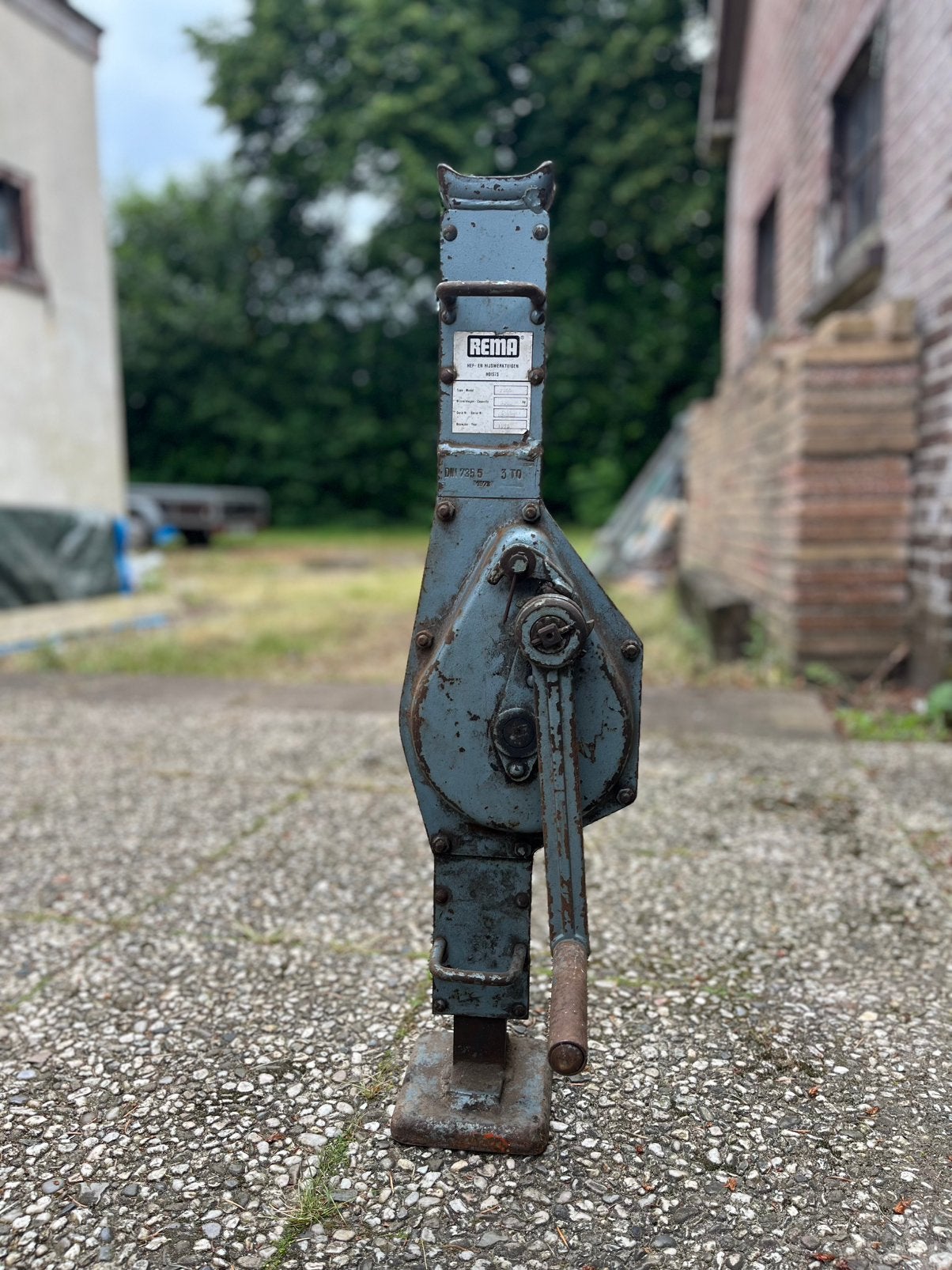 Dommekracht, Ophalen, Gebruikt, Manueel, Garagekrik