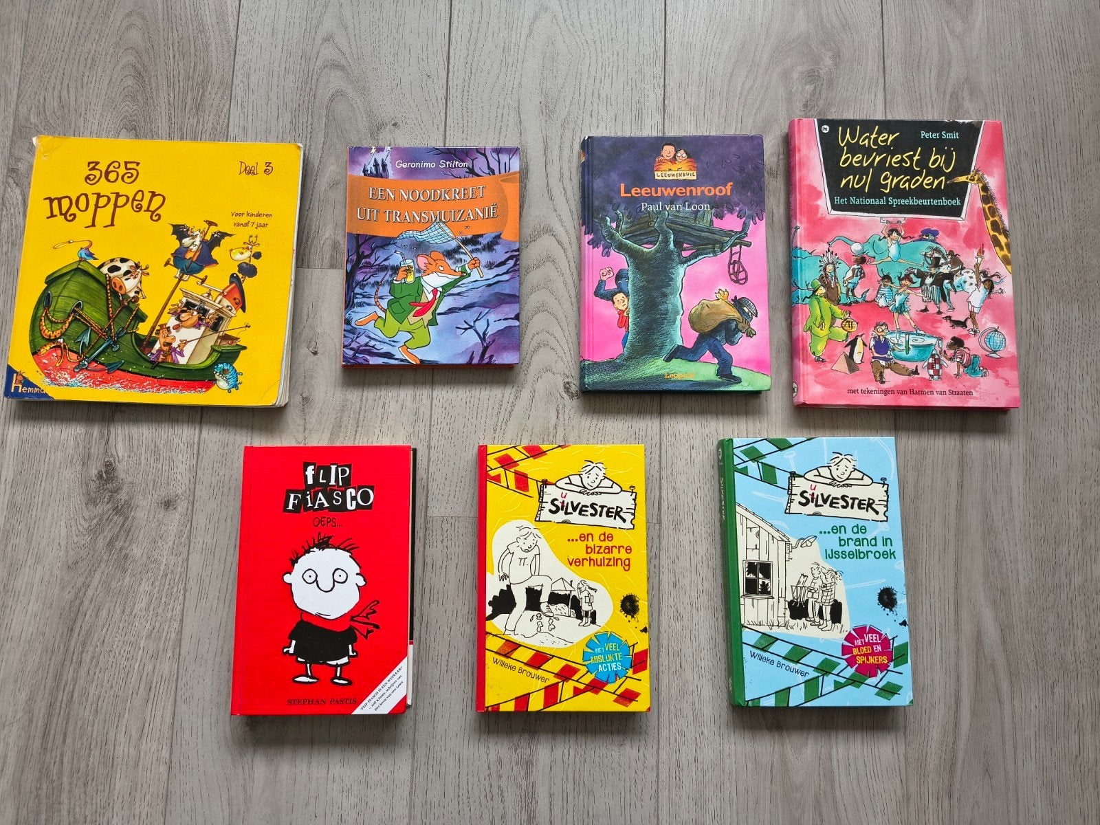7 kinderboeken samen voor 2,50, Boeken, Ophalen of Verzenden, Gelezen