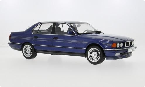 BMW-Alpina B11 3.5 1992 Donkerblauw van MCG 1:18