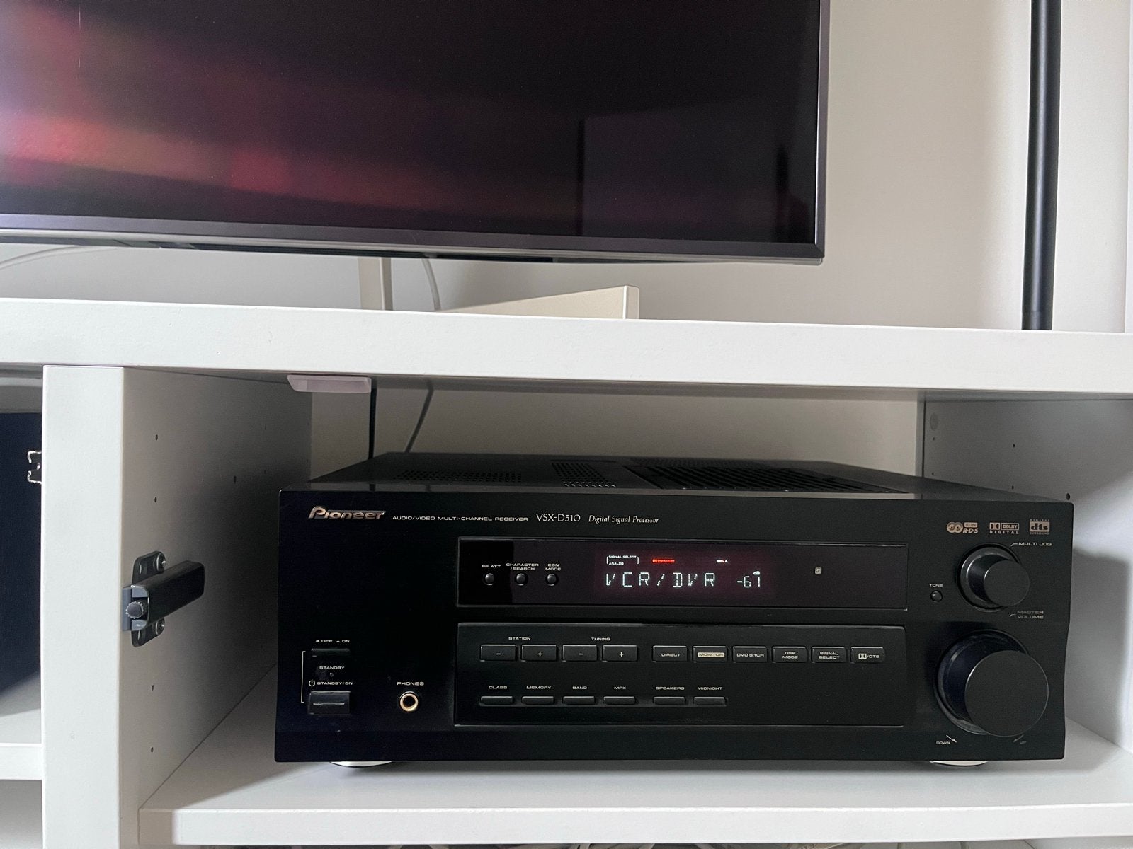 Pioneer VSX-D510 AV Receiver, Audio, Tv en Foto, Ophalen, Gebruikt, 60 tot 120 watt, Pioneer