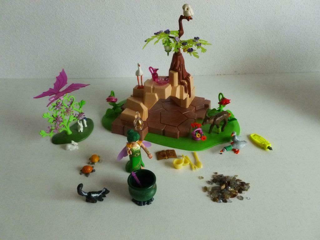Playmobil 2 x Fee Elixia in het Dierenbos 5447 Prijs Per Set, Kinderen en Baby's, Speelgoed | Playmobil, Gebruikt, Complete set