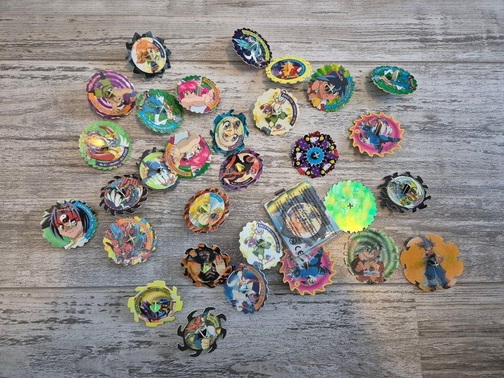 Beyblade spinners, Ophalen of Verzenden, Zo goed als nieuw