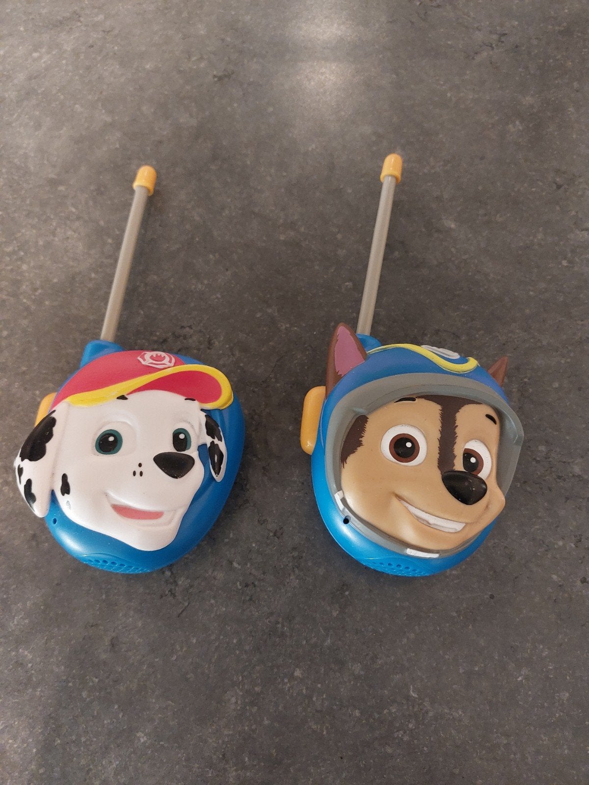 Paw Patrol Walkie Talkies - Marshall & Chase, Telecommunicatie, Ophalen of Verzenden, Zo goed als nieuw, Minder dan 2 km, Portofoon of Walkie-talkie