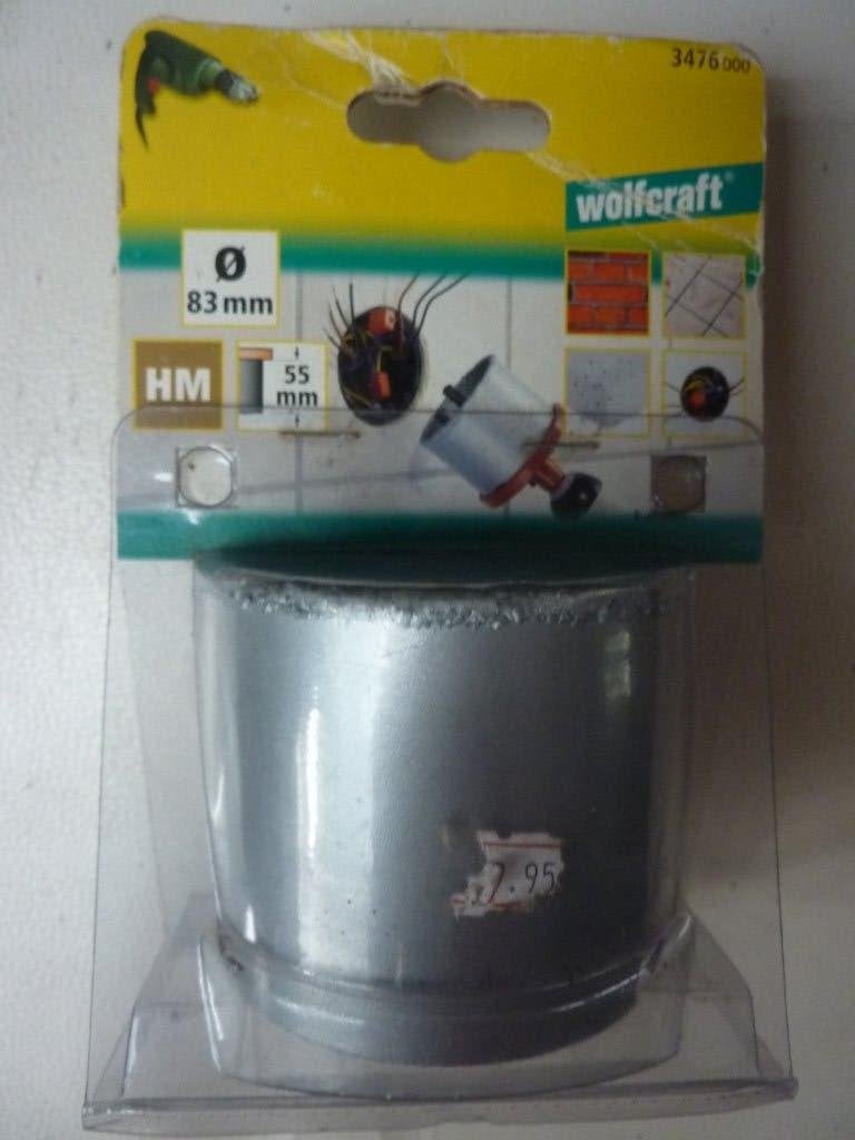 1x nieuw wolfcraft gatenzaag 83mm diepte is 55mm adapter, Ophalen of Verzenden, Nieuw