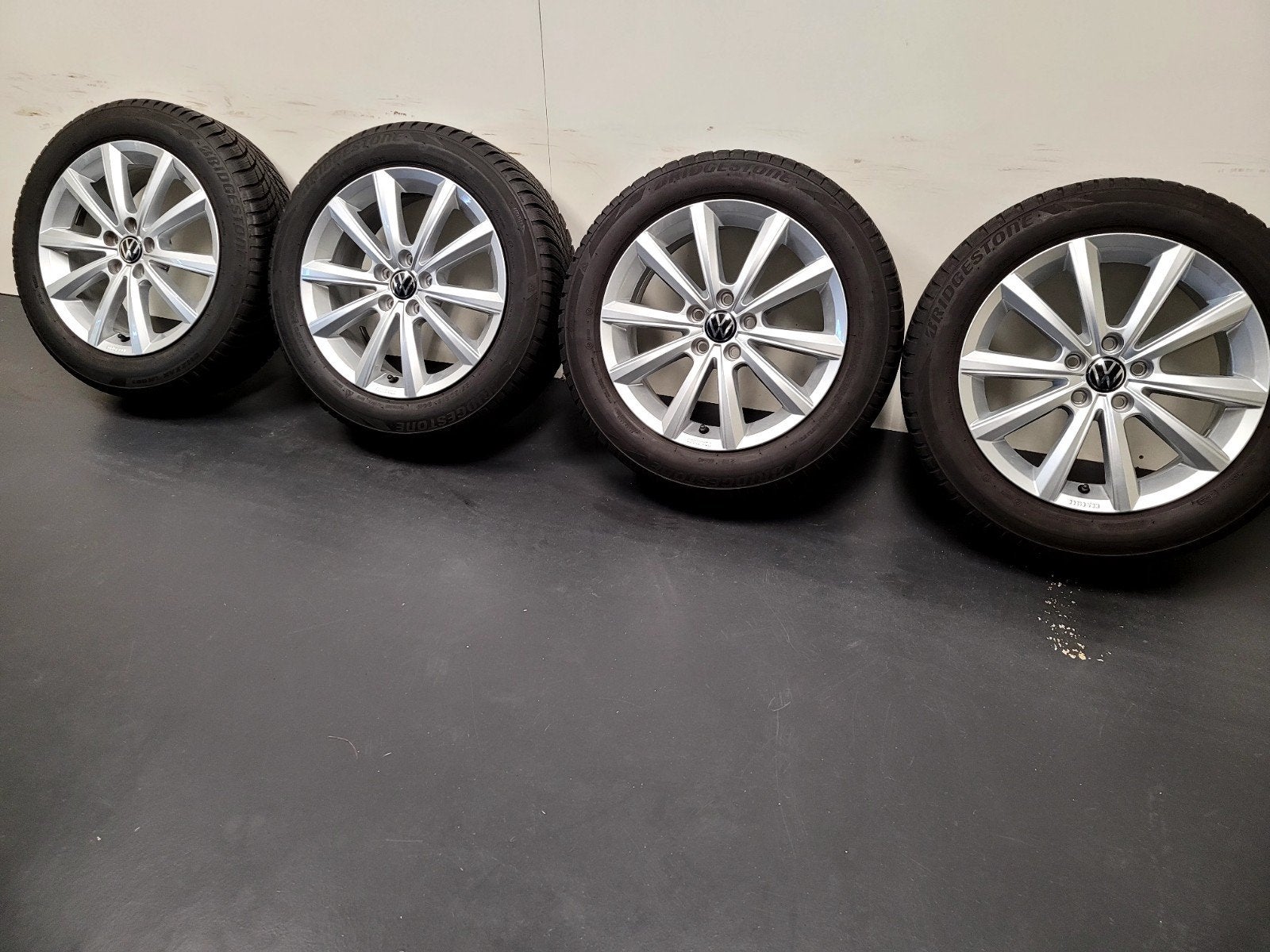 ZGAN 16 inch Vw polo velgen 185 60 16 winter 8mm seat skoda, Ophalen, Gebruikt, 16 inch, Banden en Velgen