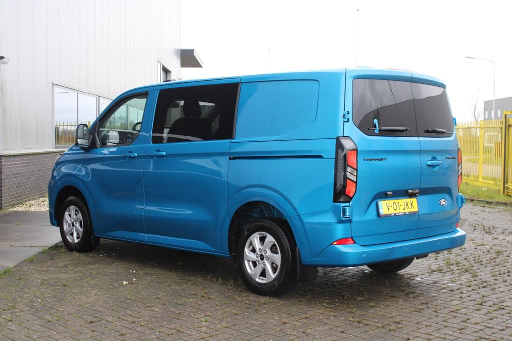 Ford Transit Custom 300 2.0 TDCI Dubbele Cabine L1H1 Limited, Voorwielaandrijving, Gebruikt, Blauw, 2500 kg