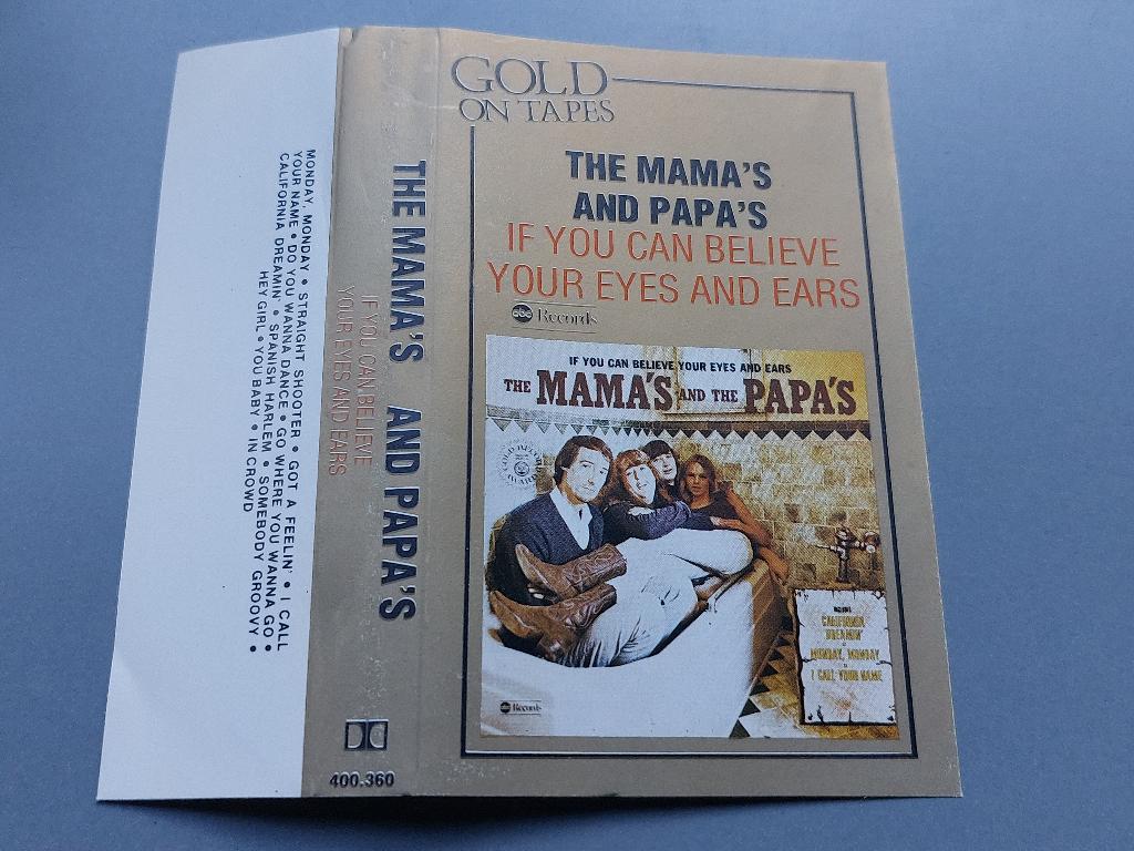 THE MAMAS AND THE PAPAS - IF YOU CAN BELIEVE YOUR... (MC), 1 bandje, Ophalen of Verzenden, Zo goed als nieuw, Origineel