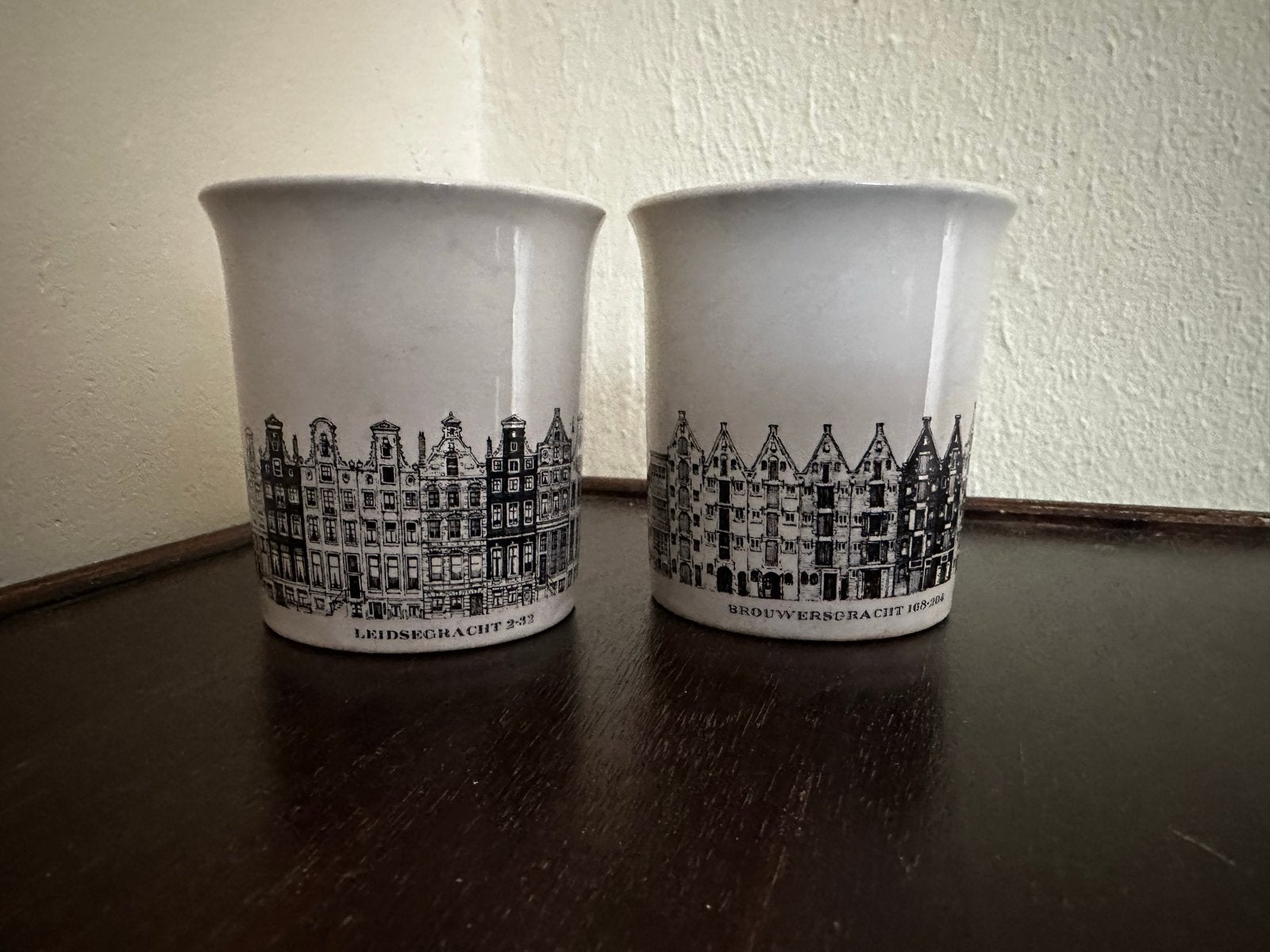 Villeroy & Boch 'Amsterdamse Grachten' kopjes, Antiek en Kunst, Ophalen of Verzenden
