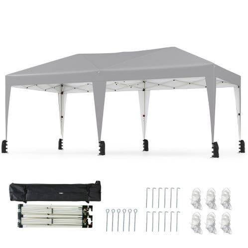Partytent, Paviljoen, 3X6, Easy-up, grijs, Partytent, Minder dan 4 meter, Nieuw, 5 tot 8 meter