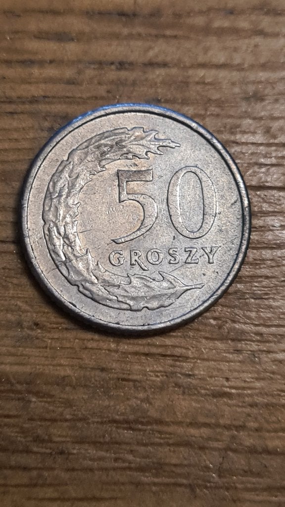 Polen - 50 Groszy 1995 (D5), Verzenden, Polen, Losse munt