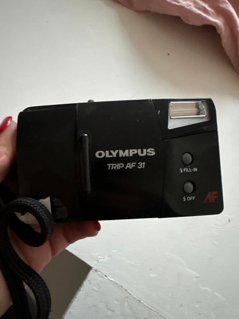 Olympus Trip AF 31 analoge fotocamera, Audio, Tv en Foto, Fotocamera's Analoog, Ophalen of Verzenden, Gebruikt, Compact, Olympus