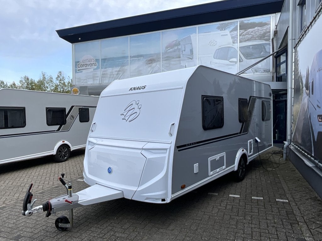 Knaus Sport Platinum 500 EU ENKELE BEDDEN-VLOERVERW, Rondzit, Schokbreker, Bedrijf, Knaus