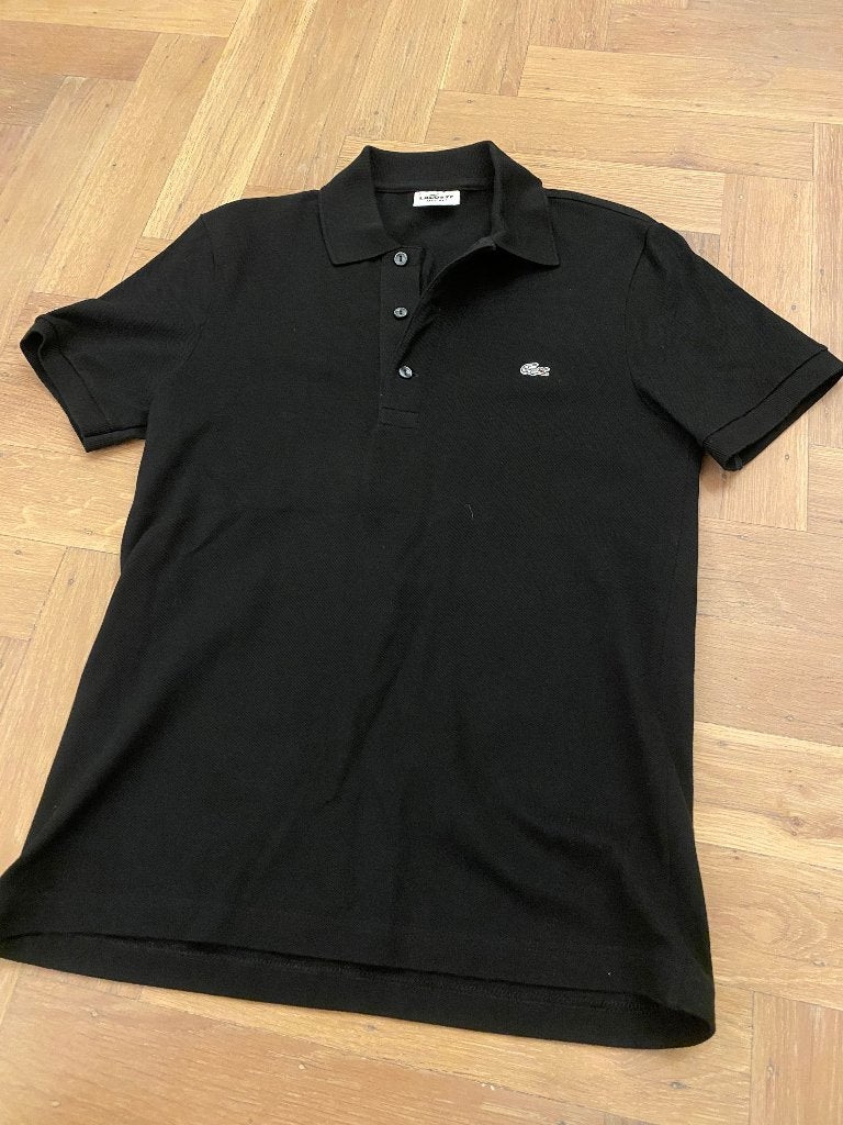 Lacoste shirt maat 2 (xs) zwart, Ophalen of Verzenden, Zo goed als nieuw, Maat 46 (S) of kleiner, Zwart