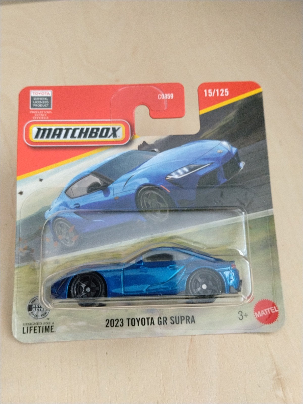 Matchbox 2023 Toyota gr supra, Ophalen of Verzenden, Nieuw, Auto