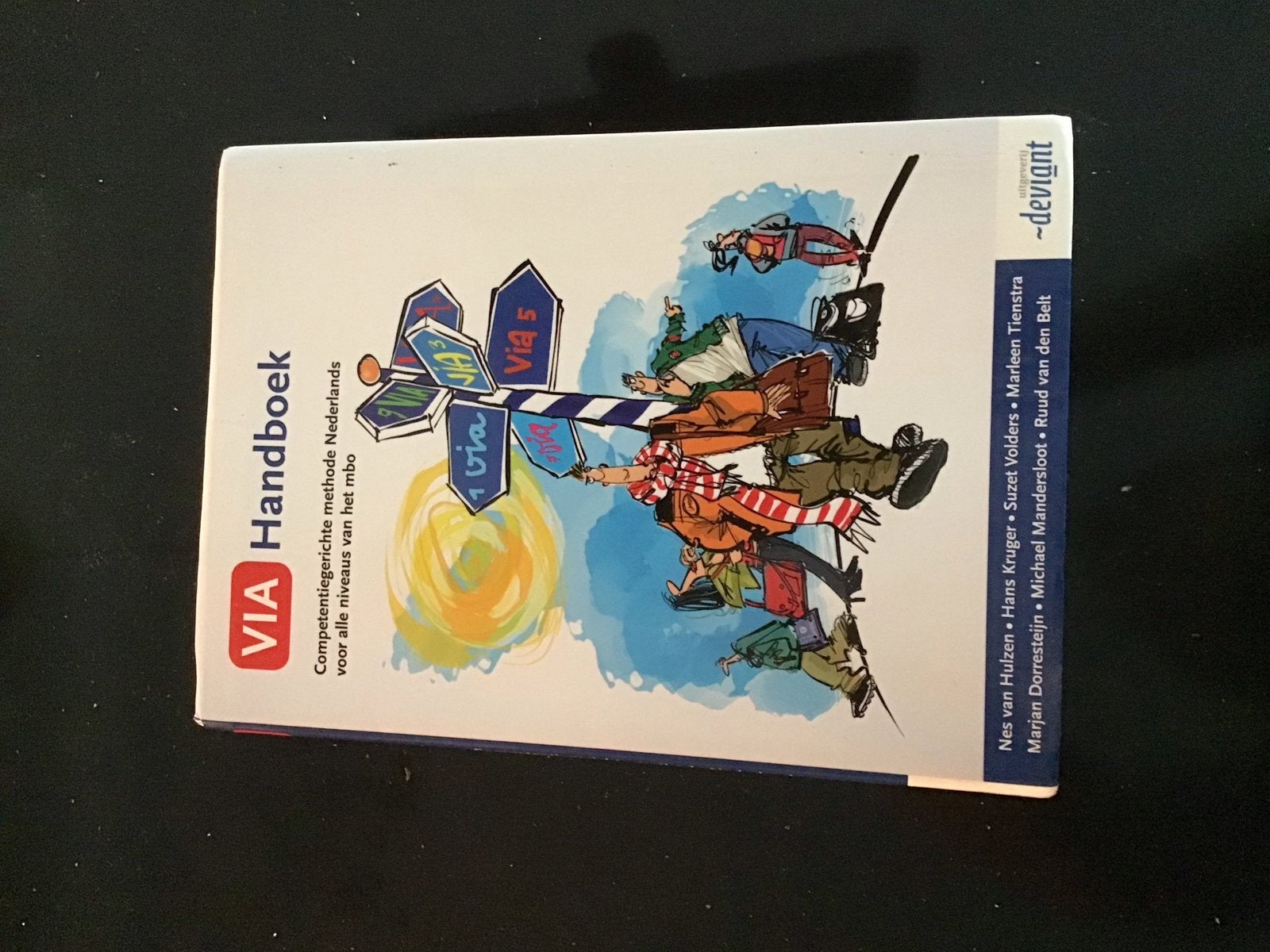 VIA Handboek Nederlands mbo - Competentiegericht, Boeken, Ophalen of Verzenden, Zo goed als nieuw, MBO