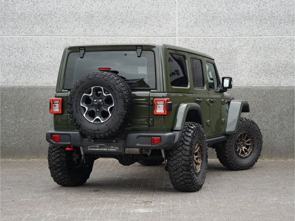 Jeep Wrangler 4-Door Rubicon | Grijs kenteken |Liftkit |37", Auto's, Jeep, Automaat, 12 maanden, 4 cilinders, Vierwielaandrijving