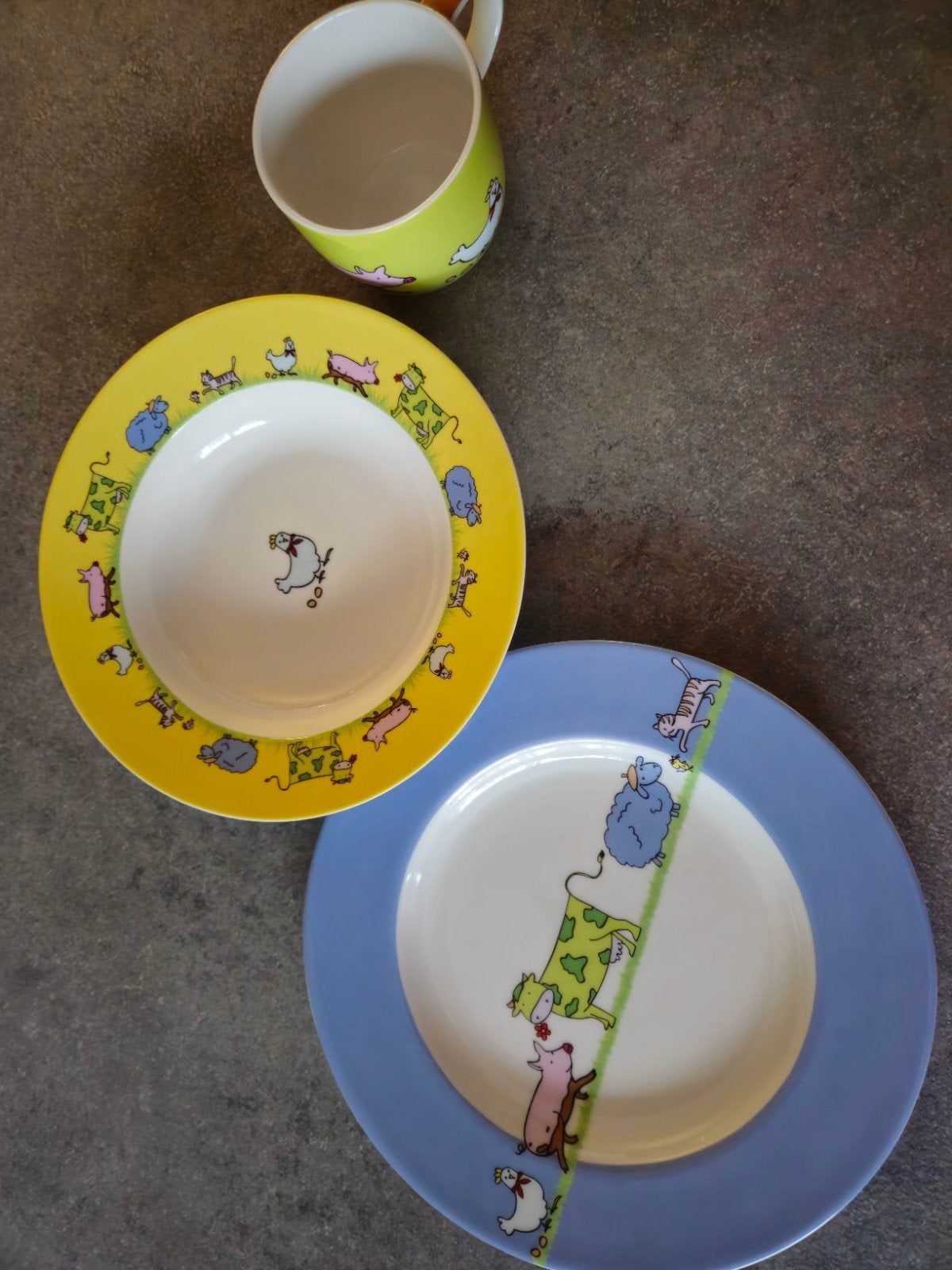 Villeroy & Boch kinder servies 'The World of Farm Animals', Ophalen, Nieuw