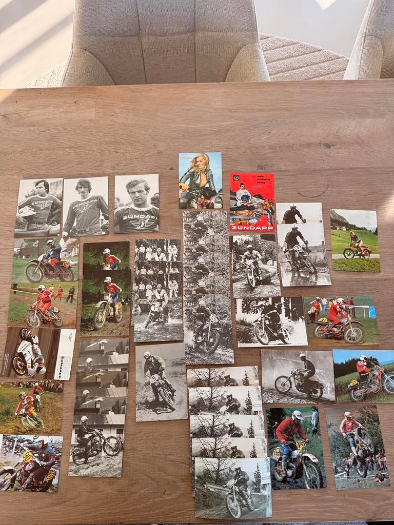 Zundapp originele ansichtkaarten, Verzenden, Buitenland