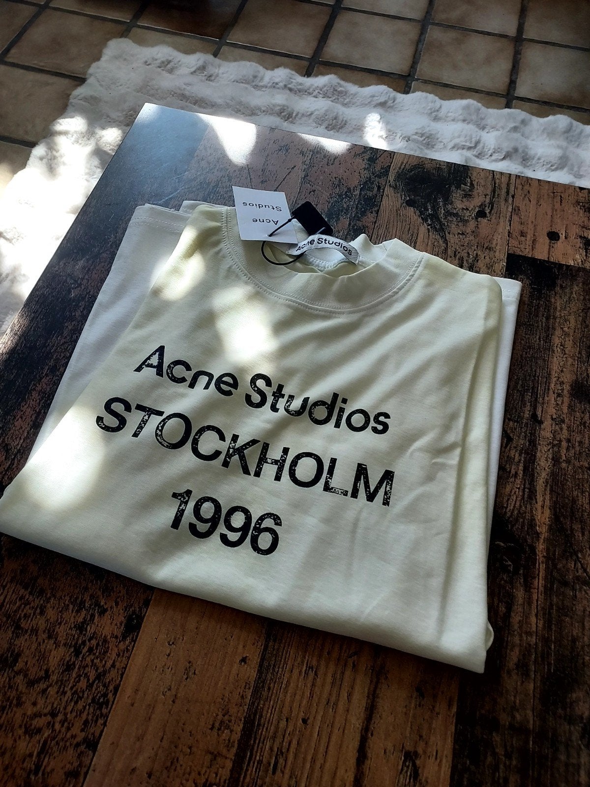 Acne Studios Stockholm 1996 Longsleeve - Maat S, Acne Studios, Wit, Nieuw, Ophalen of Verzenden