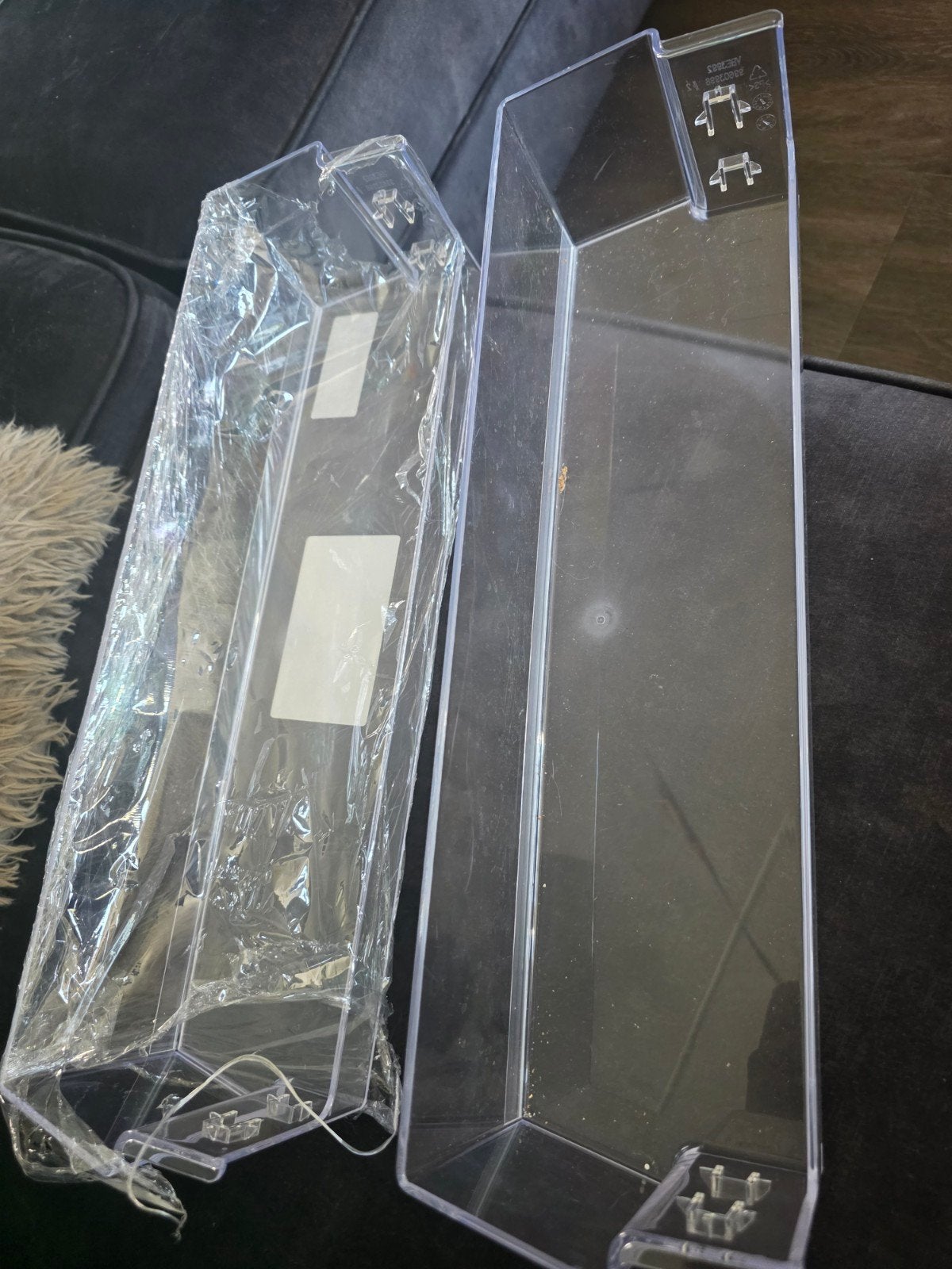 2x Inventum Koelkast Deurbak Transparant (nieuw), Ophalen of Verzenden, Nieuw