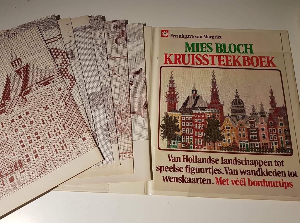 Mies Bloch kruissteekboek, Hobby en Vrije tijd, Borduren en Borduurmachines, Ophalen of Verzenden, Handborduren, Patroon