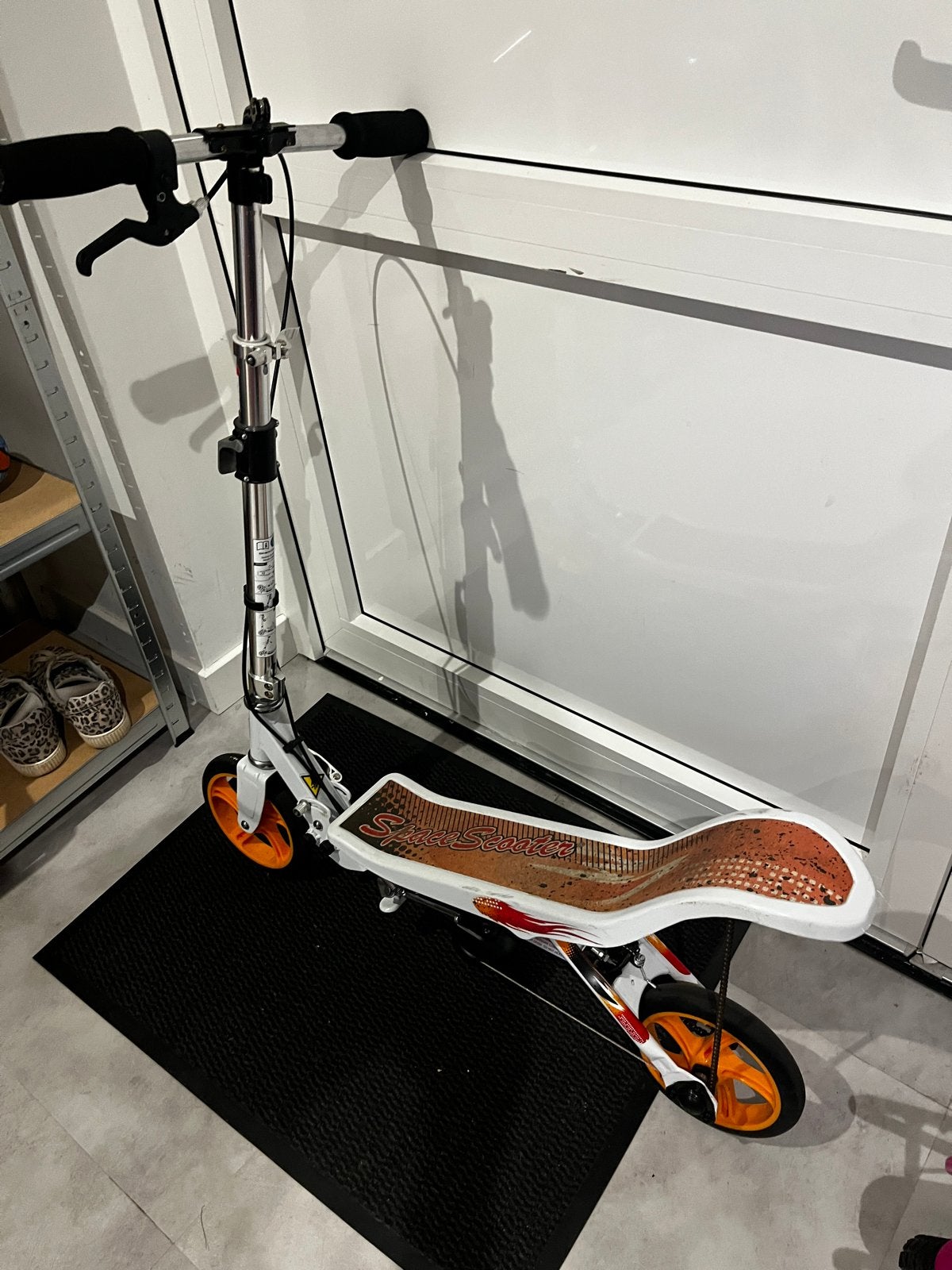 Space Scooter X590 - Wit/Oranje, Ophalen, Gebruikt, Gewone step