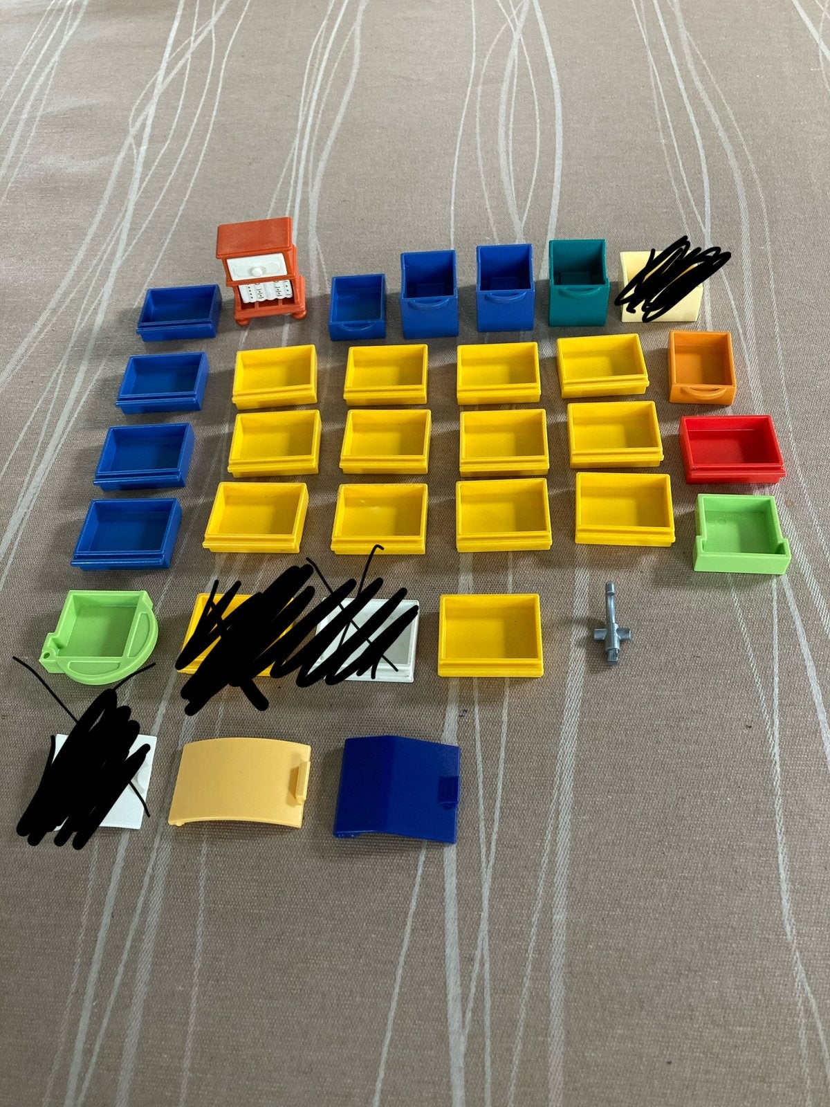 Playmobil lades, Ophalen of Verzenden, Zo goed als nieuw