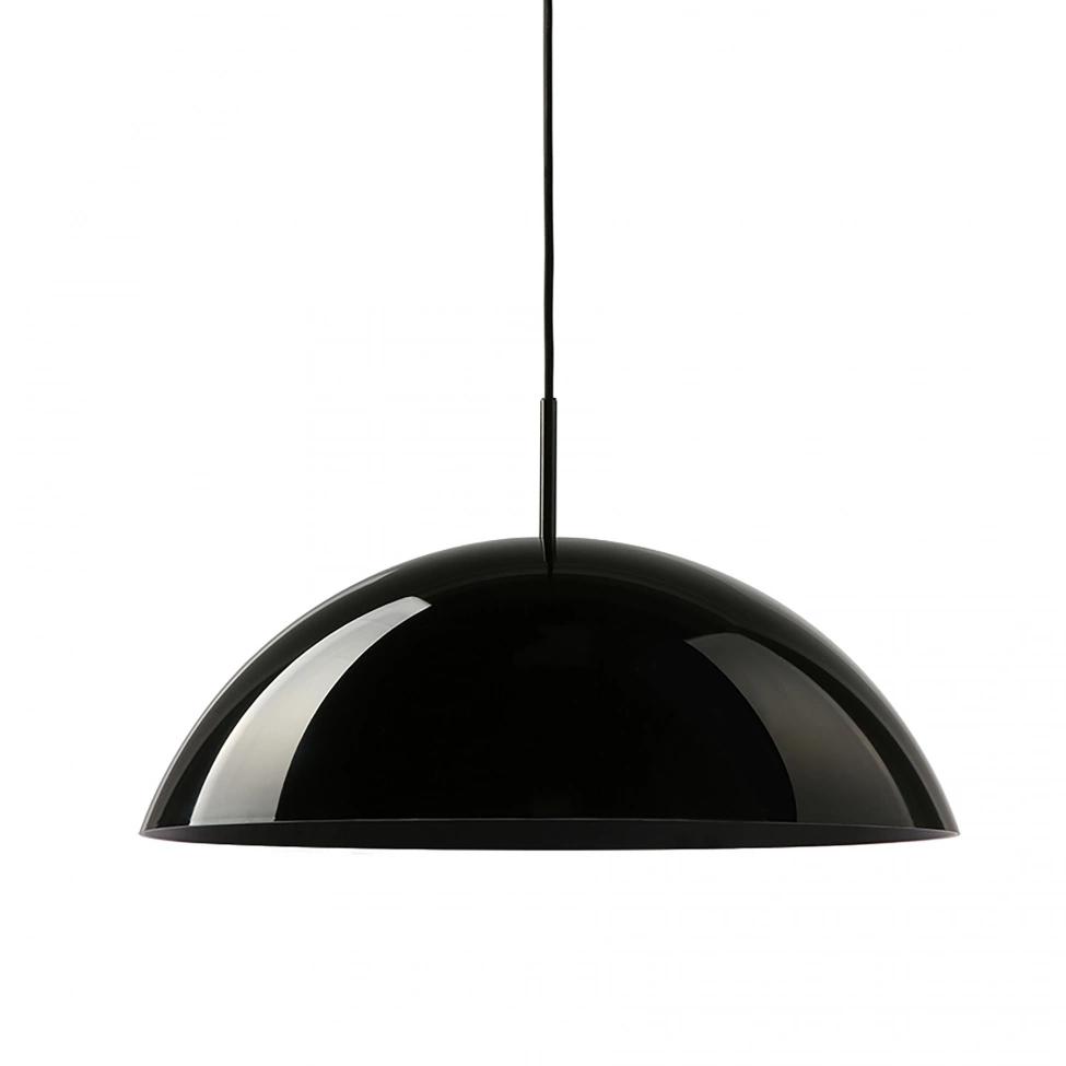 HKliving Hanglamp "Cupola" Zwart - Ø 56cm, Ophalen of Verzenden, Nieuw, Overige materialen