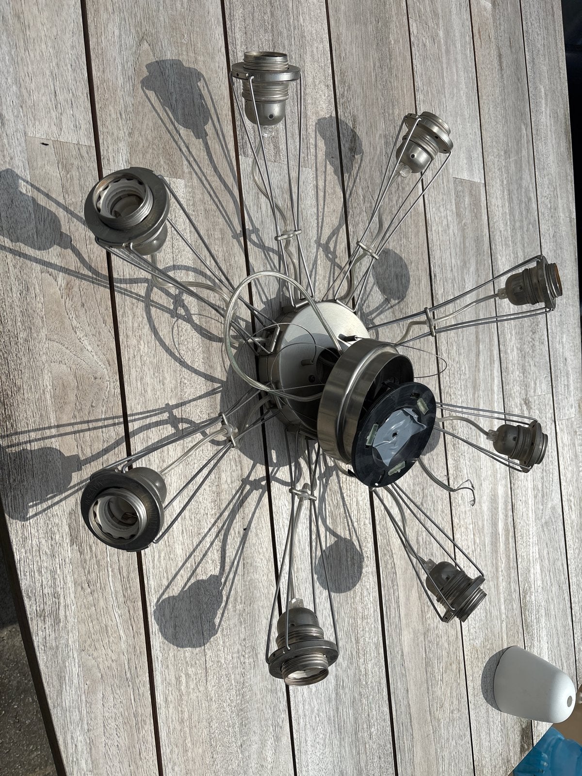 Design lamp Lumina Matrix - Yaacov Kaufman, Zo goed als nieuw, Minder dan 25 cm, Minder dan 100 cm, Metaal