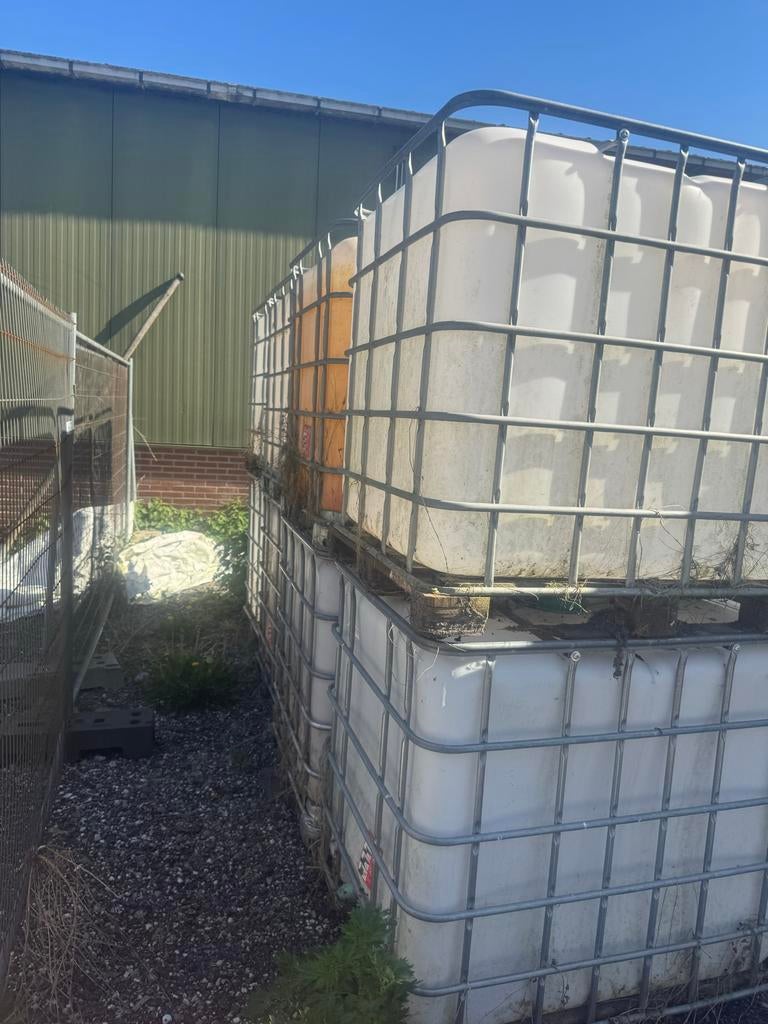 IBC Vaten - 1000 liter opslagcontainers, Ophalen of Verzenden, Nvt, Nvt, Nvt