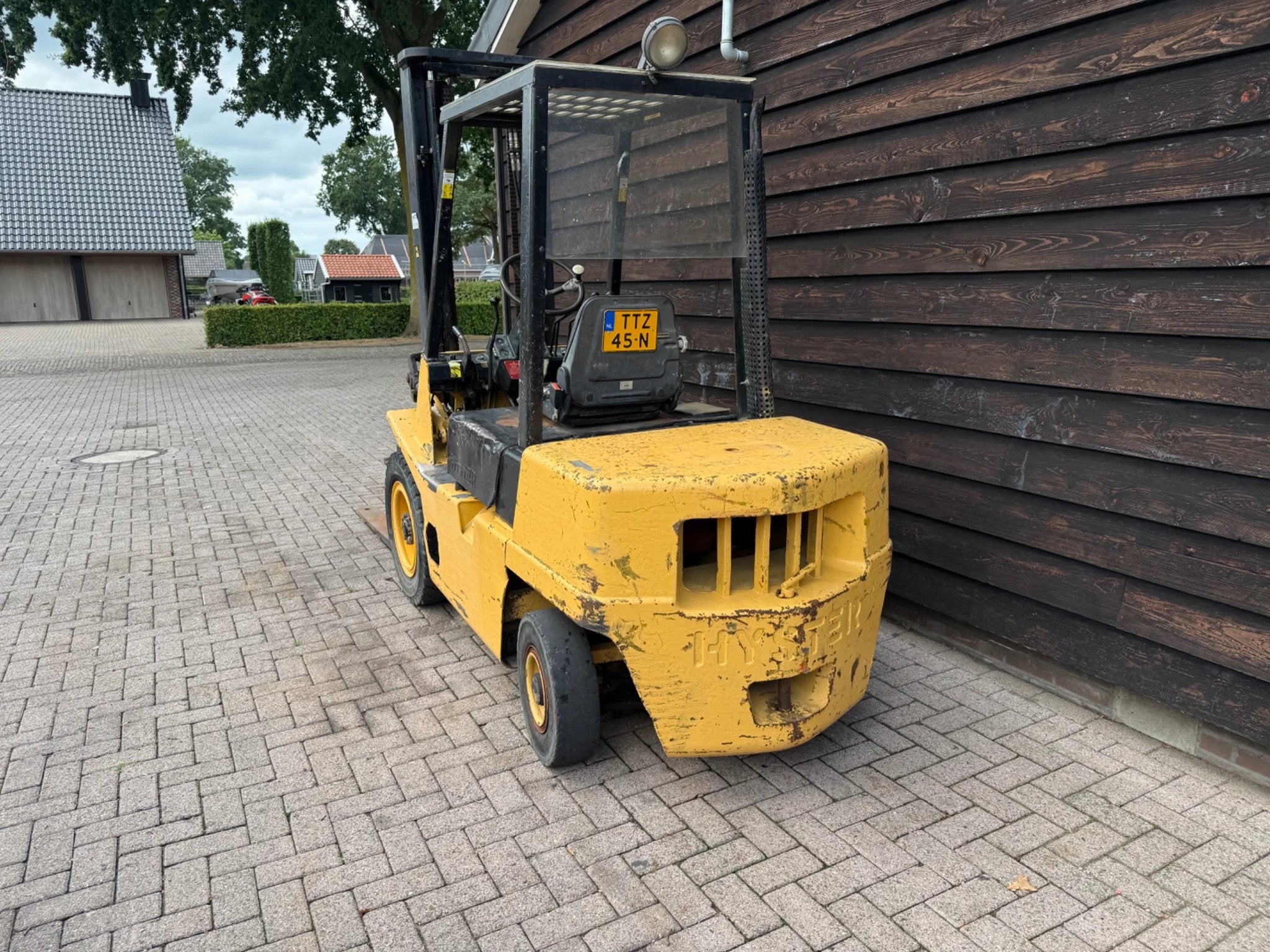 Hyster H3.0 diesel heftruck (bj 1990), 3000 tot 4000 kg, Diesel, Heftruck, Hyster