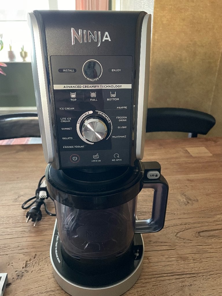 Ninja Creami Deluxe machine, Witgoed en Apparatuur, Ophalen, Zo goed als nieuw