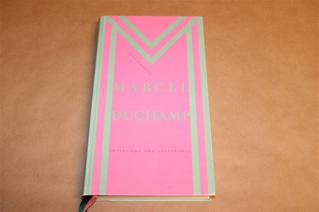 Marcel Duchamp — Interviews & uitspraken [1992], Ophalen of Verzenden, Gelezen