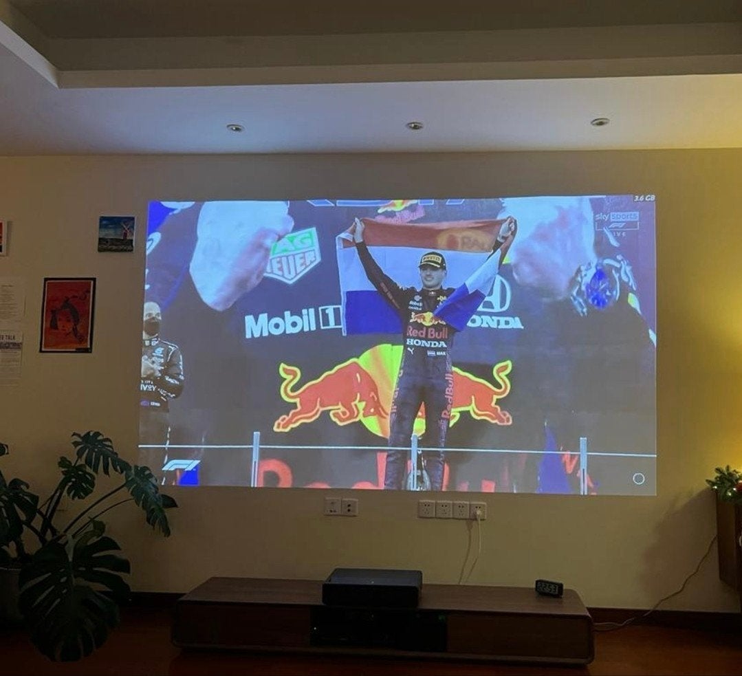 Xiaomi MI 1S 4K Ultra Short Throw Laser Projector, Mi, Ophalen of Verzenden, Zo goed als nieuw, DLP