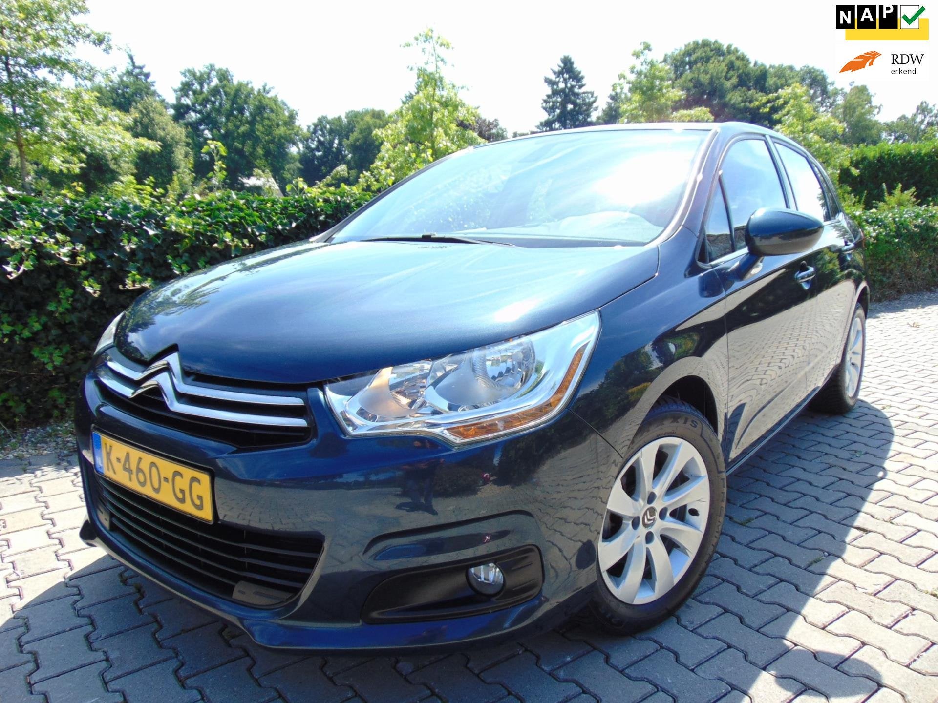Citroen C4 1.6 VTi Tendance Automaat , 5-DRS. , Clima / Crui, Euro 5, Stof, Zwart, 4 cilinders