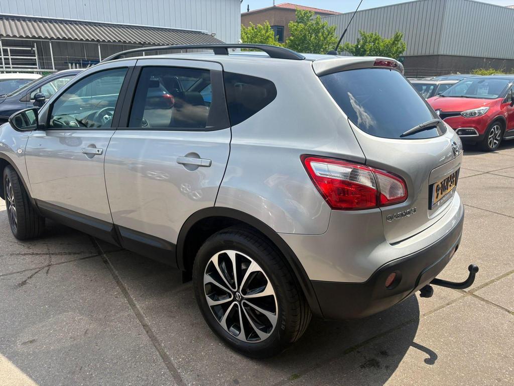 Nissan Qashqai 1.6 360 Automaat, Pano, Auto's, Euro 5, Gebruikt, 4 cilinders, Leder en Stof
