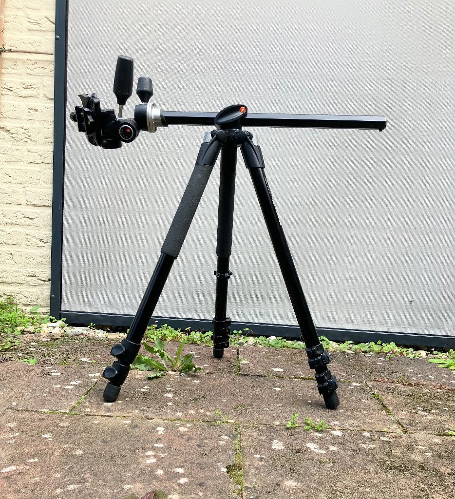 Manfrotto fotostatief, Gebruikt, 175 cm of meer, Manfrotto, Flexibele poten