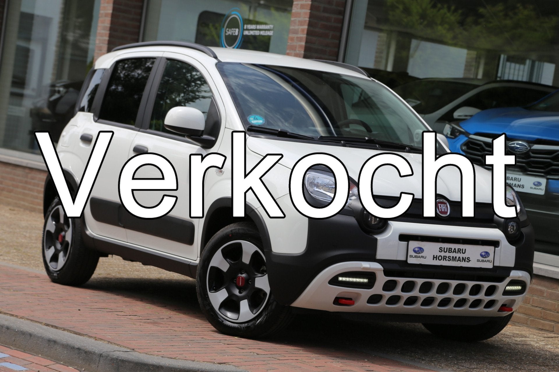 Fiat Panda 1.0 Hybrid Cross Navi Carplay 4.800km !, Auto's, Voorwielaandrijving, 12 maanden, Gebruikt, Panda