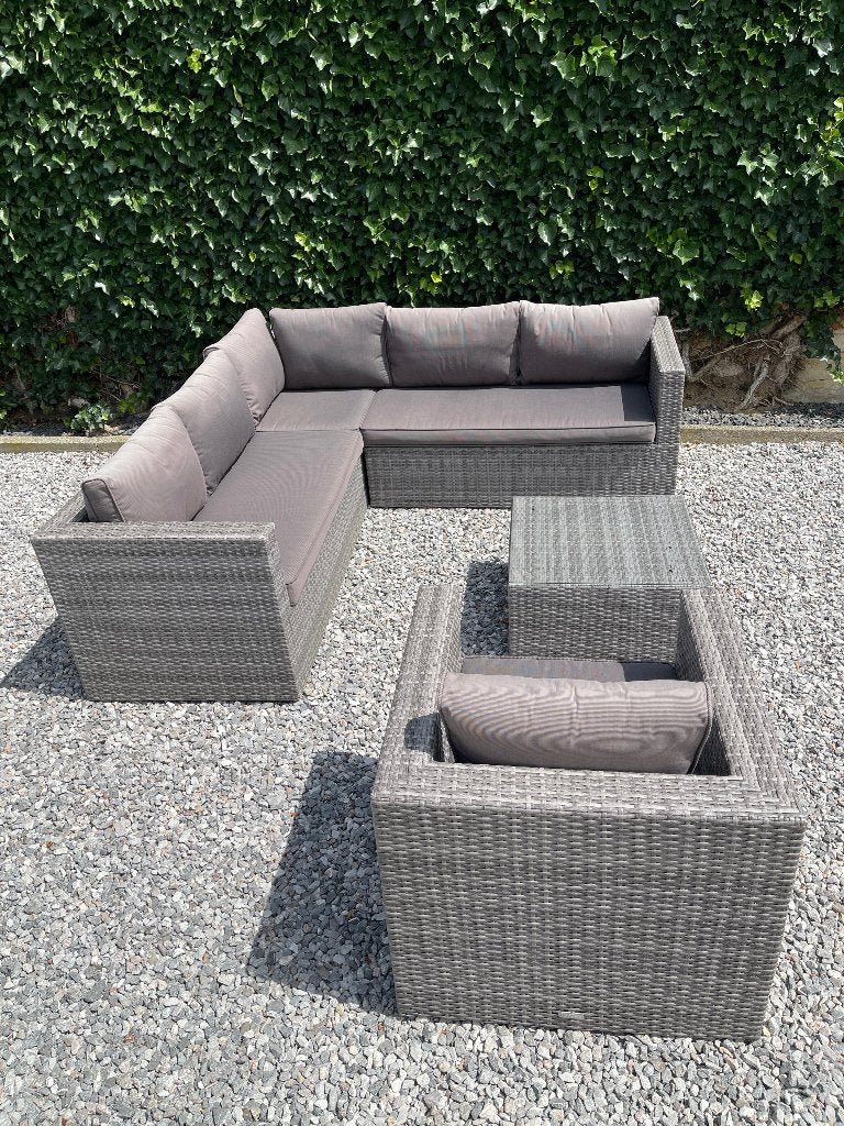 Lounge set, Ophalen, Gebruikt, 6 zitplaatsen, Bank