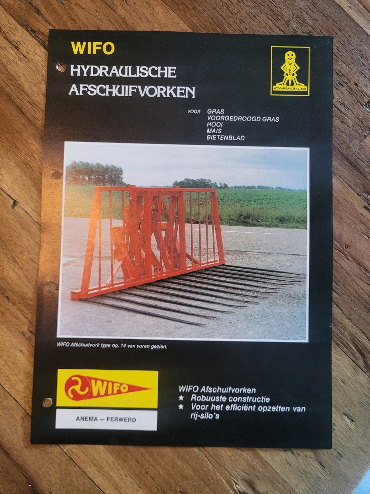 tractor folder WIFO hydraulische afschuifvorken, Ophalen of Verzenden, Zo goed als nieuw