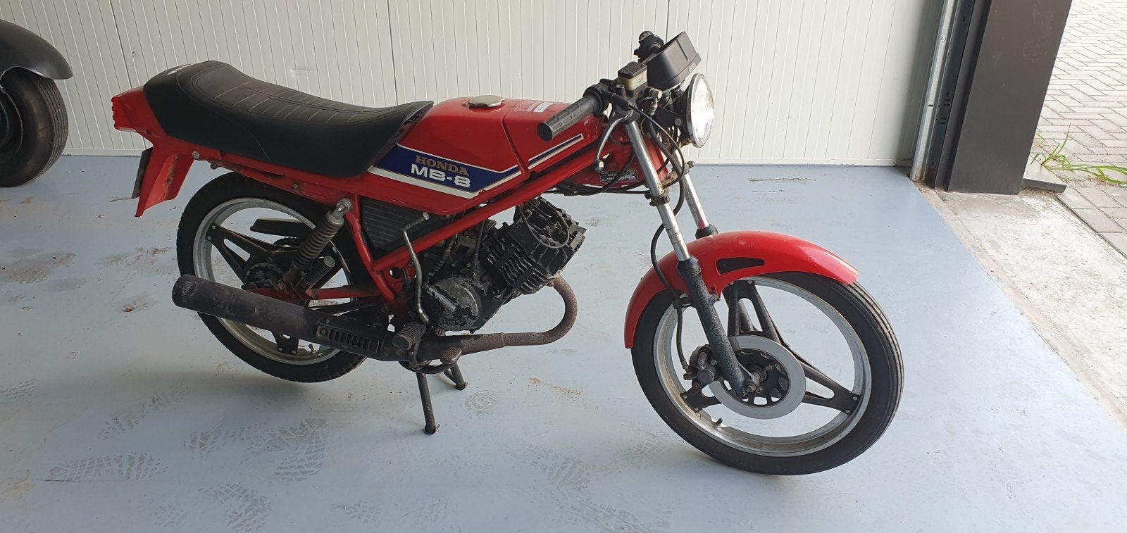 te koop honda mb8 80cc in orginele staat 5-bak, Fietsen en Brommers, Brommers | Honda, Ophalen, Gebruikt, Overige modellen