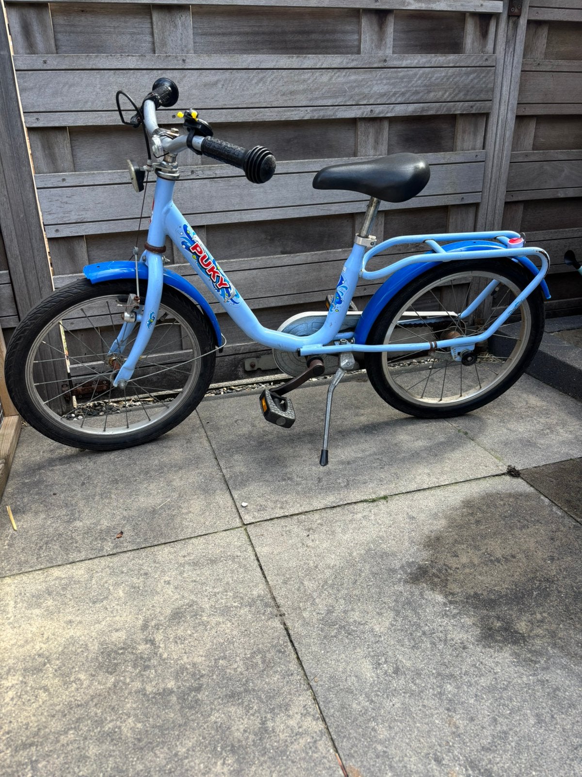 Puky 18 inch kinderfiets, Fietsen en Brommers, Ophalen, Gebruikt, Terugtraprem, 16 tot 20 inch