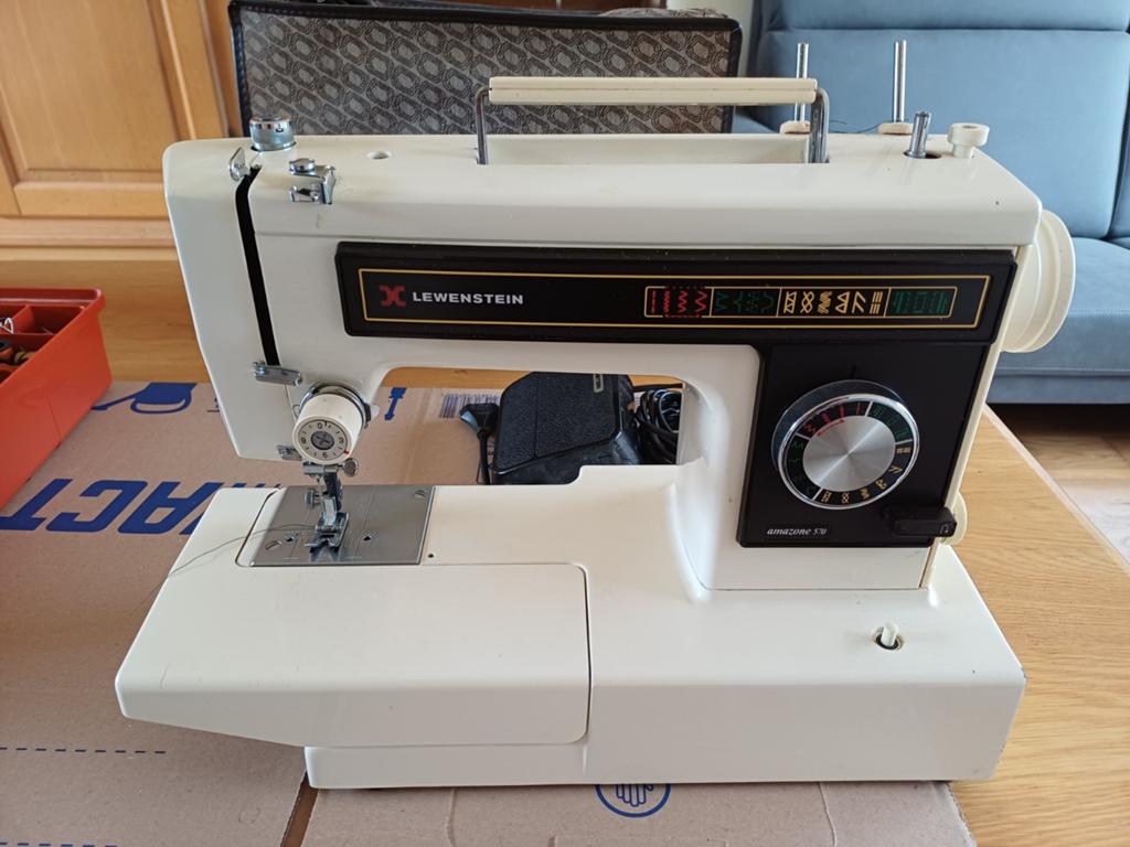 Lewenstein Amazone 570 Naaimachine - Gebruikt, Ophalen of Verzenden, Gebruikt, Naaimachine, Lewenstein