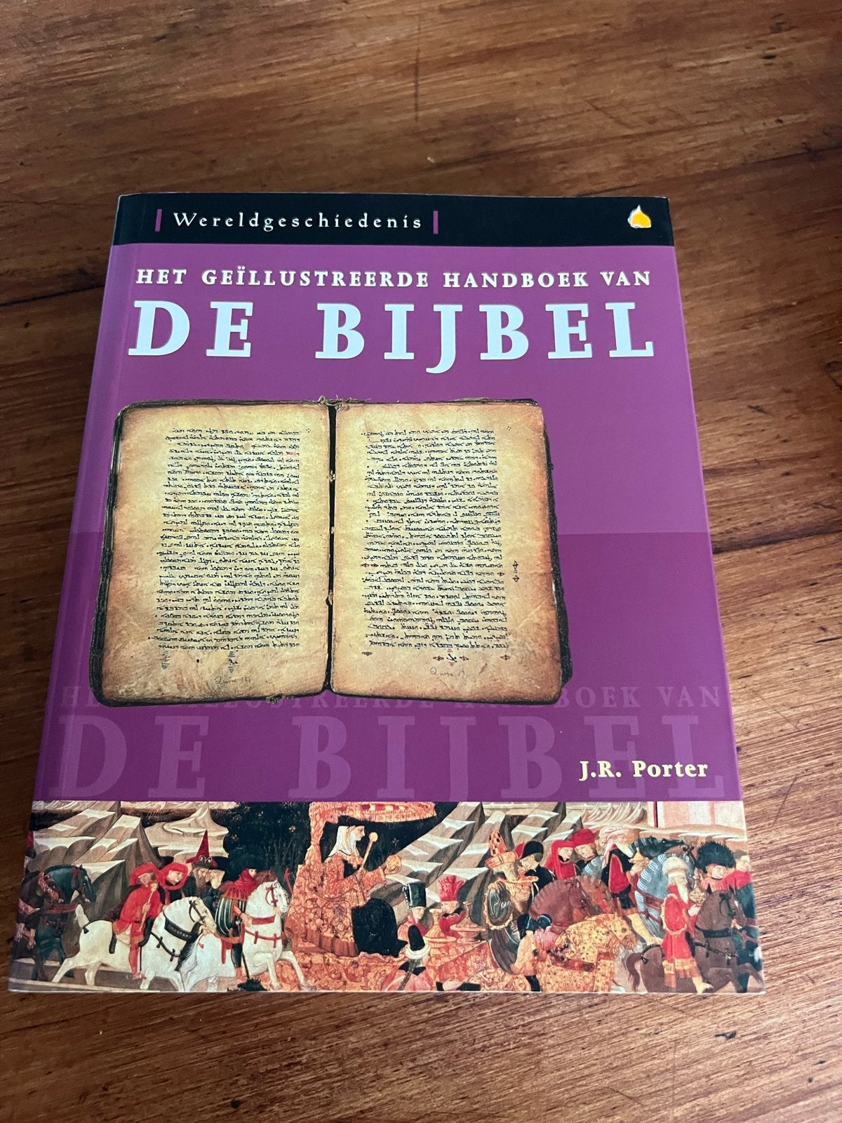 Het Geïllustreerde Handboek van de Bijbel - J.R. Porter, Ophalen of Verzenden, Zo goed als nieuw, Christendom | Katholiek