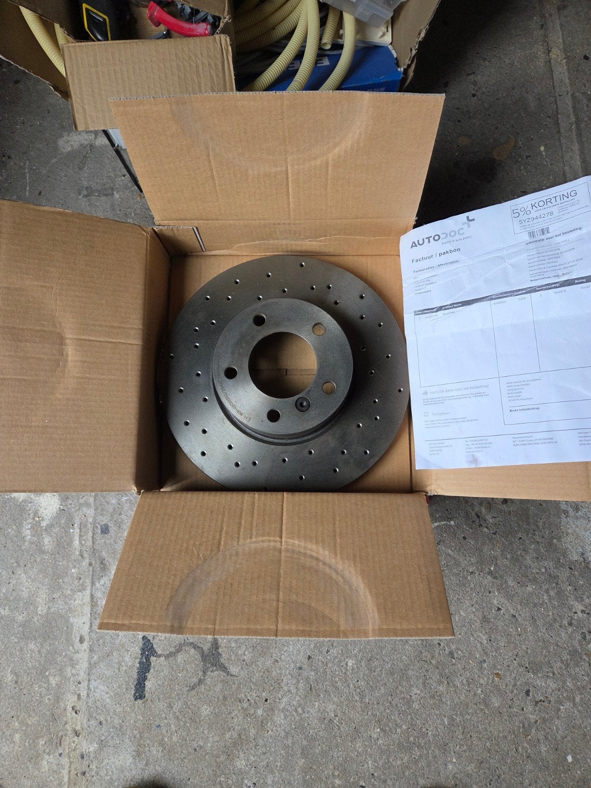 Brembo Remschijven voor BMW (09.B337.2X), Ophalen, Nieuw, BMW
