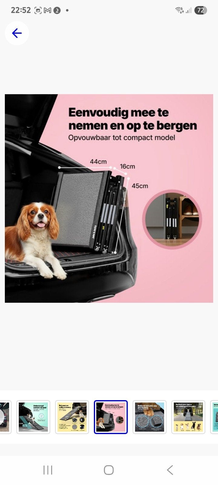 Loopplank, Ophalen, Nieuw