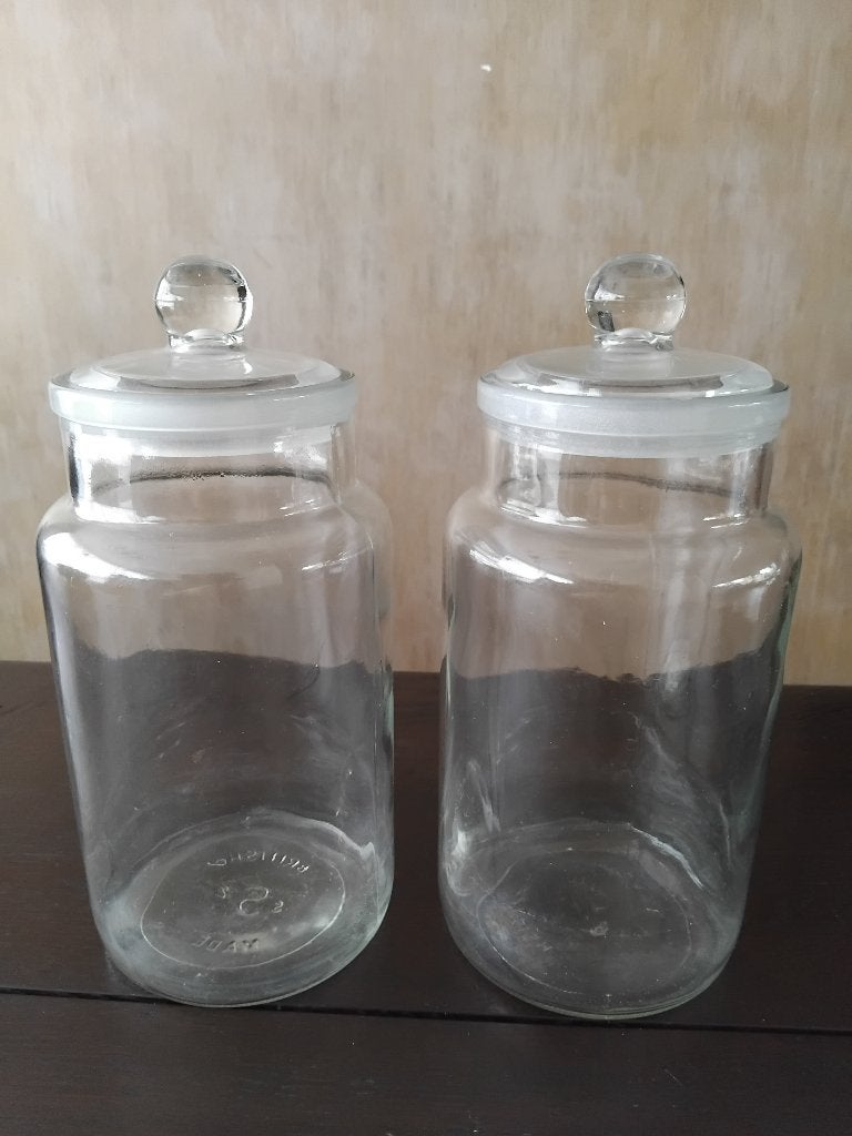 Voorraad Potten, Ophalen, Gebruikt, Glas, Pot, Bus of Blik
