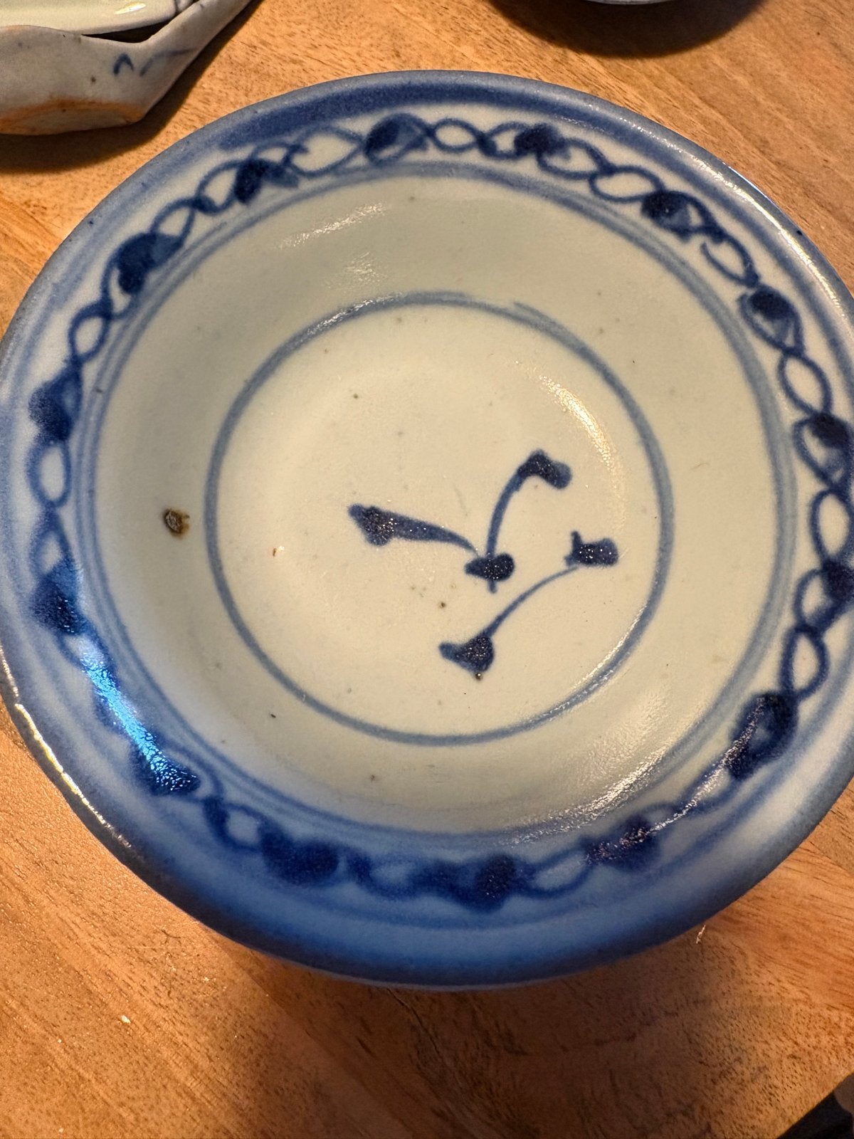Antiek Chinees Blauw en Wit Porseleinen Servies Set, Ophalen of Verzenden