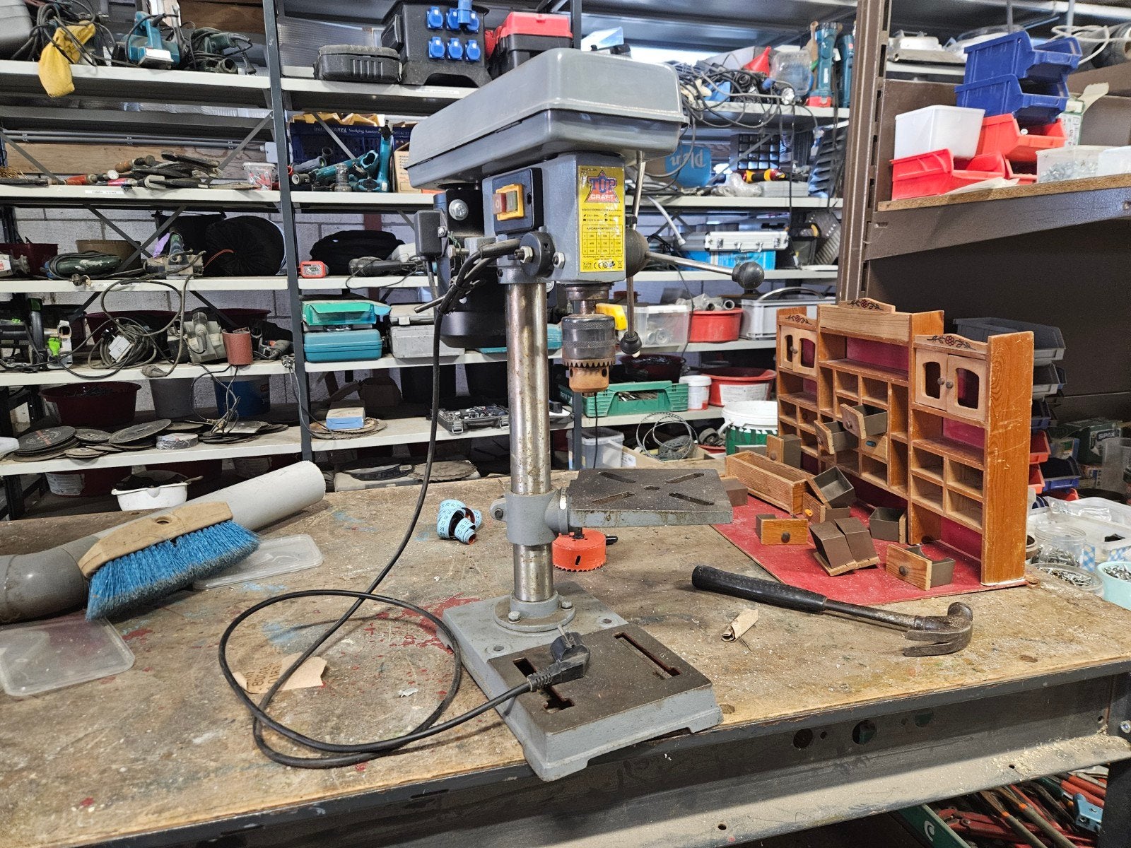 Topcraft kolomboor, Ophalen, Gebruikt, Minder dan 400 watt, Kolomboormachine